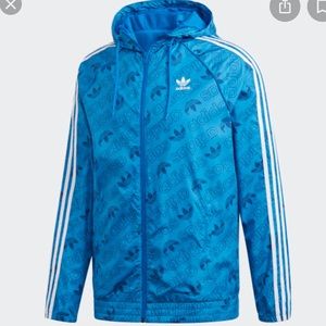 adidas monogram windbreaker